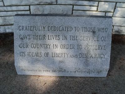 New London War Dead Marker image. Click for full size.