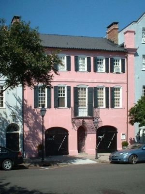 Col. Othneil Beale's House , 99 -101 East Bay Street, Charleston image. Click for full size.