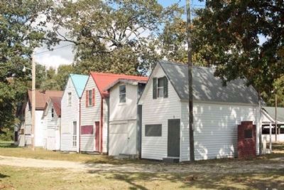 Carey's Camp "tents". Click for full size. Carey's Camp "tents" image. Click for full size.