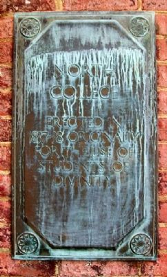 North College Marker. Click for full size. North College Marker image. Click for full size.