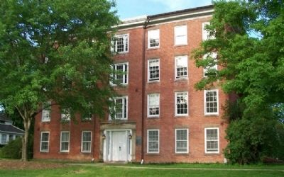 North College and Marker. Click for full size. North College and Marker image. Click for full size.