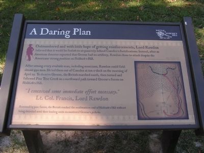 A Daring Plan Marker image. Click for full size.
