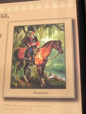 Picture of Francis Marion on the marker. Click for full size. Picture of Francis Marion on the marker image. Click for full size.