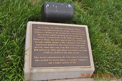 The "A" Boom in Paducah Marker image. Click for full size.
