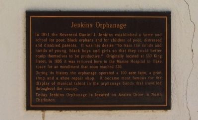 Jenkins Orphanage Marker. Click for full size. Jenkins Orphanage Marker image. Click for full size.