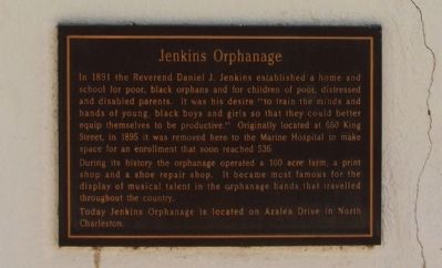 Jenkins Orphanage Marker image. Click for full size.