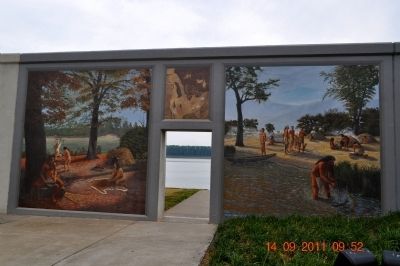 Paleo and Archaic Indians Marker. Click for full size. Paleo and Archaic Indians Marker image. Click for full size.