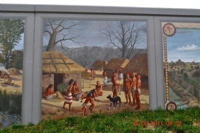 Woodland and Mississippian Indians Marker image. Click for full size.