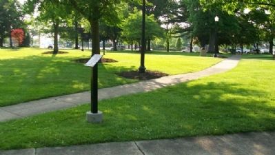 Tallmadge Circle (Public Square) Marker. Click for full size. Tallmadge Circle (Public Square) Marker image. Click for full size.