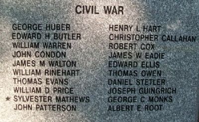 Tallmadge Veterans Memorial Honor Roll image. Click for full size.
