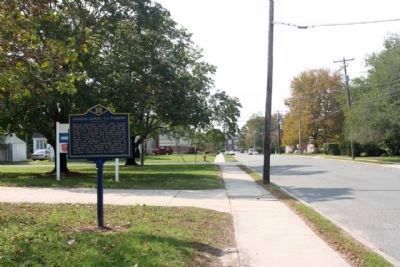 General Alfred T.A. Torbert Marker, looking south along West Pine Street image. Click for full size.