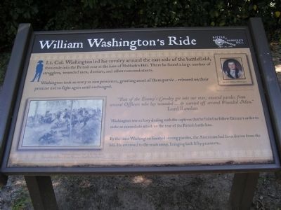 William Washington's Ride Marker. Click for full size. William Washington's Ride Marker image. Click for full size.