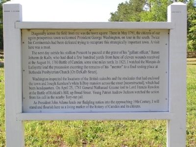 The Camden Oak Marker. Click for full size. The Camden Oak Marker image. Click for full size.