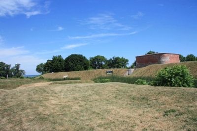Fort Mississauga Trail. Click for full size. Fort Mississauga Trail image. Click for full size.
