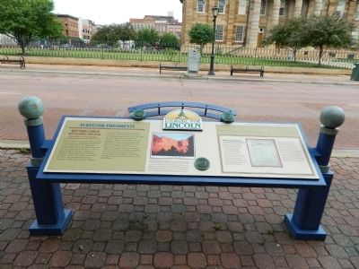 Surveyor Presidents Marker. Click for full size. Surveyor Presidents Marker image. Click for full size.