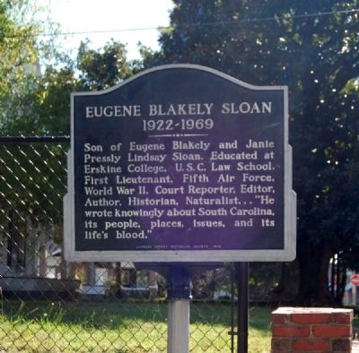 Eugene Blakely Sloan (1922-1969) Marker image. Click for full size.