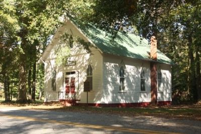 Westwoods Methodist Church and Marker. Click for full size. Westwoods Methodist Church and Marker image. Click for full size.