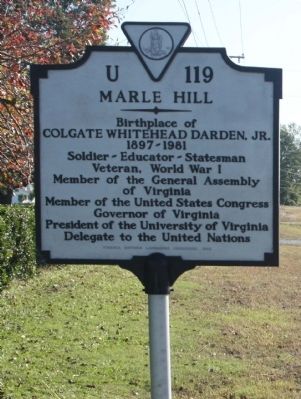 Marle Hill Marker image. Click for full size.
