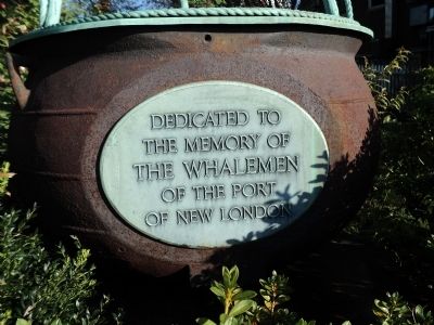New London Whalemen Marker image. Click for full size.