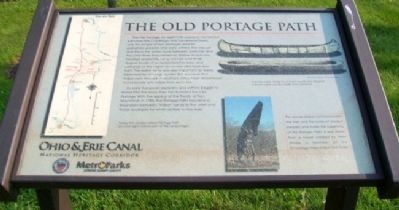 The Old Portage Path Marker image. Click for full size.