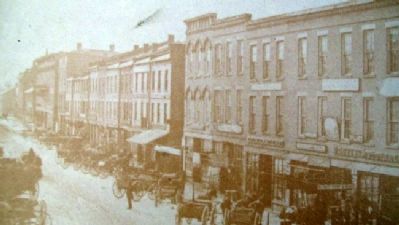 Photo on Creating Crossroads of Commerce Marker. Click for full size. Photo on Creating Crossroads of Commerce Marker image. Click for full size.