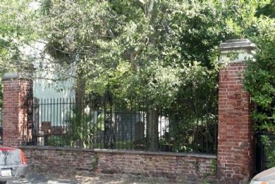 St. Peter's Episcopal Church Cemetery and Marker, at far left. Click for full size. St. Peter's Episcopal Church Cemetery and Marker, at far left image. Click for full size.