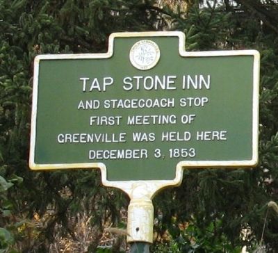 Tap Stone Inn Marker. Click for full size. Tap Stone Inn Marker image. Click for full size.