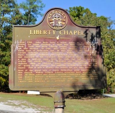 Liberty Chapel Marker image. Click for full size.