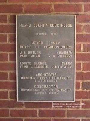 Head County Courthouse Marker. Click for full size. Head County Courthouse Marker image. Click for full size.