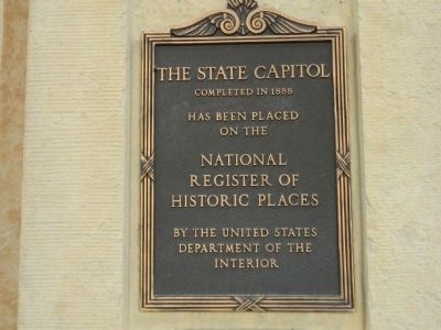 The State Capitol Marker. Click for full size. The State Capitol Marker image. Click for full size.