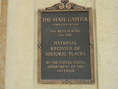 The State Capitol Marker image. Click for full size.