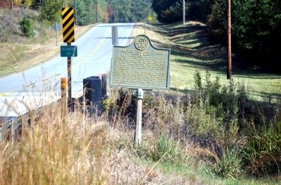 Famous Indian Trail Marker. Click for full size. Famous Indian Trail Marker image. Click for full size.