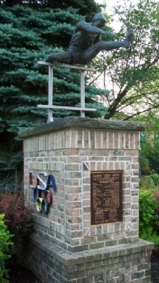 Glenn "Jeep" Davis Monument. Click for full size. Glenn "Jeep" Davis Monument image. Click for full size.