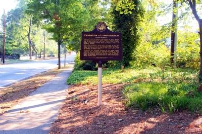 Foundation to Consolidation Marker. Click for full size. Foundation to Consolidation Marker image. Click for full size.