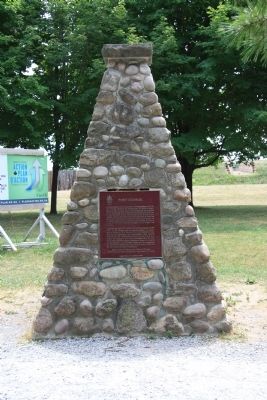 Fort George Marker. Click for full size. Fort George Marker image. Click for full size.