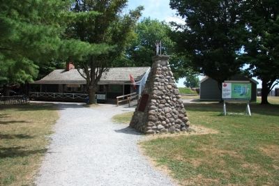Fort George Marker. Click for full size. Fort George Marker image. Click for full size.