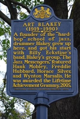 Art Blakey Marker. Click for full size. Art Blakey Marker image. Click for full size.