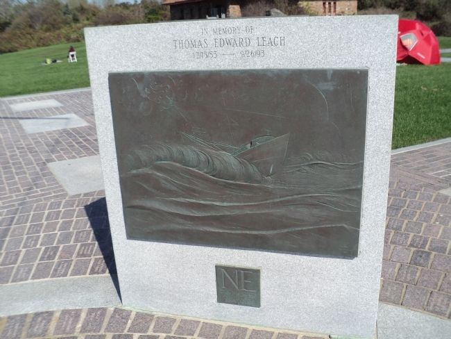 Marker on Back of Monument image. Click for full size.