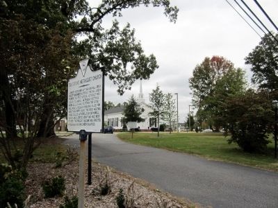 Oak Grove Methodist Church Marker. Click for full size. Oak Grove Methodist Church Marker image. Click for full size.