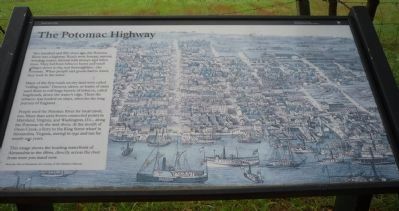 The Potomac Highway Marker image. Click for full size.