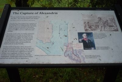 The Capture of Alexandria Marker. Click for full size. The Capture of Alexandria Marker image. Click for full size.