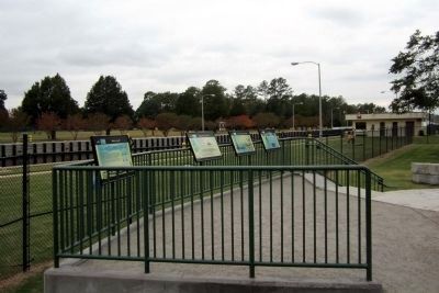 Great Bridge Lock Markers image. Click for full size.