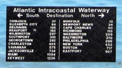 Atlantic Intracoastal Waterway Destinations image. Click for full size.