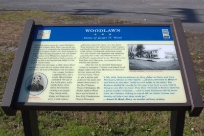 Woodlawn Marker. Click for full size. Woodlawn Marker image. Click for full size.