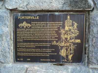 Porterville Marker image. Click for full size.