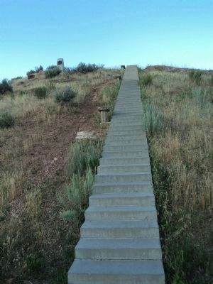 Stairway Leading to the Monument image. Click for full size.