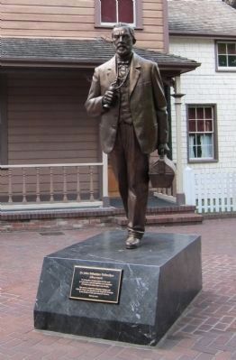 Dr John Sebastian Helmcken Statue. Click for full size. Dr John Sebastian Helmcken Statue image. Click for full size.