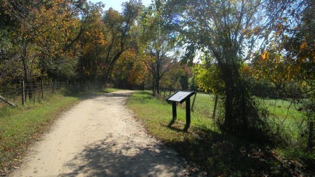 The Capture of Alexandria Marker on hiker trail leading to Oxon Cove. Click for full size. The Capture of Alexandria Marker on hiker trail leading to Oxon Cove image. Click for full size.