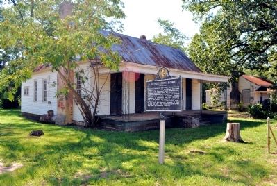 Henderson Home and Marker image. Click for full size.