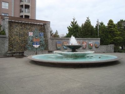 The Centennial Garden Courtyard and Fountain image. Click for full size.